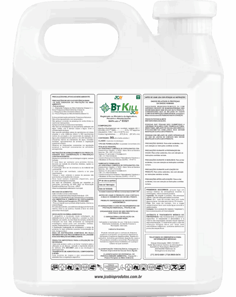 BT Kill – JCO Bioprodutos